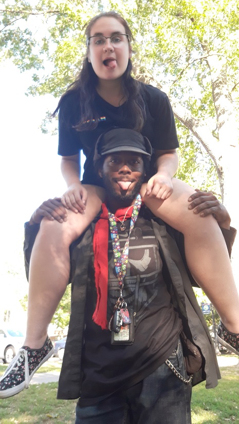 Ultimate shoulder rides / Me and a good friend from work! (2 stories ...